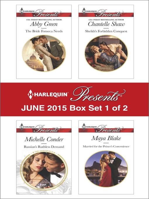 Title details for Harlequin Presents June 2015 - Box Set 1 of 2 by Abby Green - Wait list